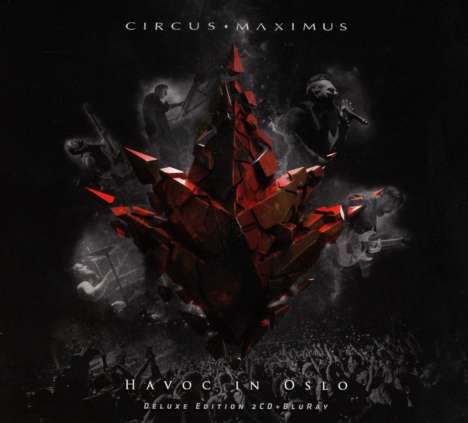 Circus Maximus: Havoc In Oslo (Deluxe-Edition), 2 CDs und 1 Blu-ray Disc