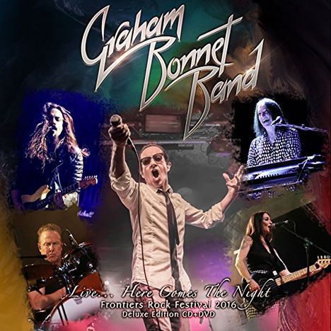 Graham Bonnet: Live...Here Comes The Night: Frontiers Rock Festival 2016, 1 CD und 1 DVD