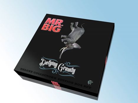 Mr. Big: Defying Gravity (Limited-Edition-Box-Set), 1 LP, 1 CD und 1 DVD