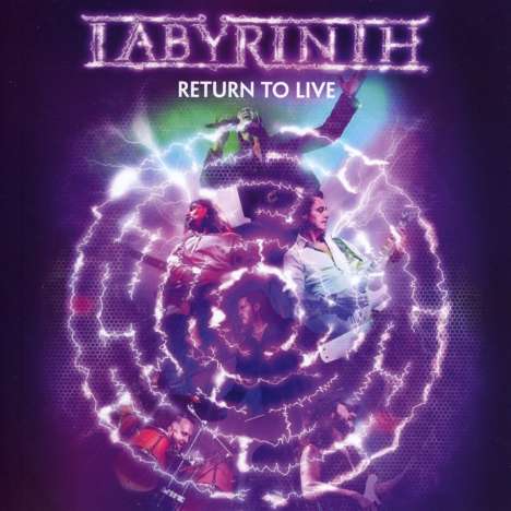 Labyrinth: Return To Live (Deluxe Edition), 1 CD und 1 DVD