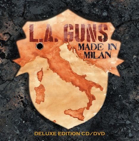 L.A. Guns: Made In Milan (Deluxe Edition), 1 CD und 1 DVD