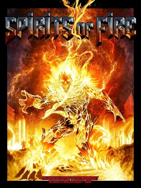 Spirits Of Fire: Spirits Of Fire (Limited-Edition + Shirt Gr.L), 1 CD und 1 T-Shirt