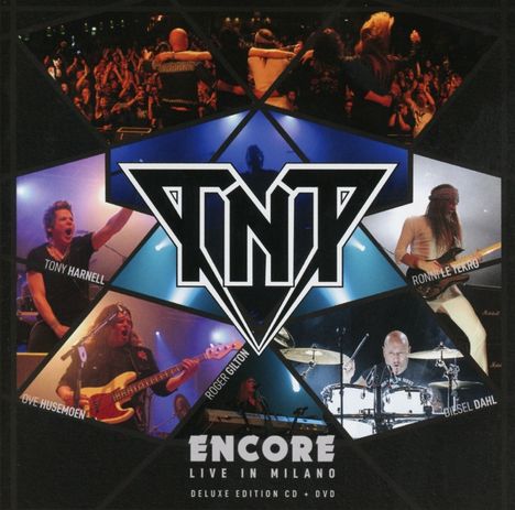 TNT (Heavy Metal): Encore: Live In Milano, 1 CD und 1 DVD