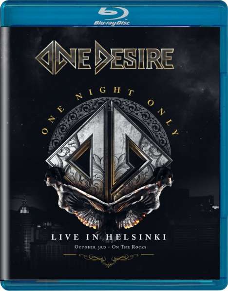 One Desire: One Night Only - Live in Helsinki, Blu-ray Disc