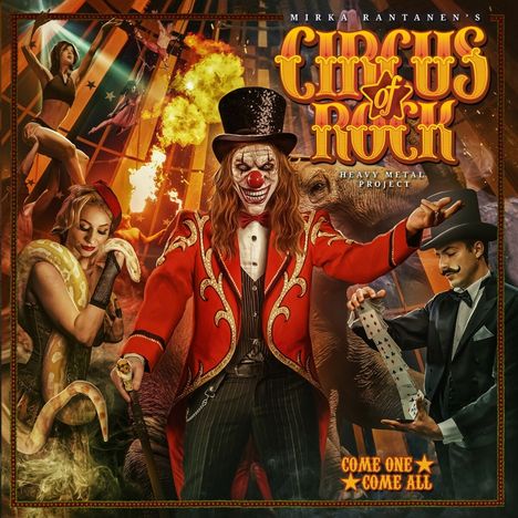 Circus Of Rock: Come One, Come All, CD