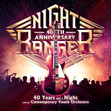 Night Ranger: 40 Years And A Night With The Contemporary Youth Orchestra, 1 CD und 1 DVD