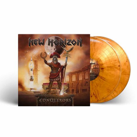 New Horizon (Metal): Conquerors (Orange Marble Vinyl), 2 LPs