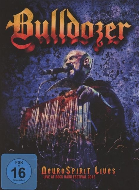 Bulldozer: The Neurospirit Lives: Live At Rock Hard Festival 2012, 1 CD und 1 DVD