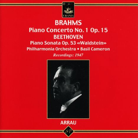 Johannes Brahms (1833-1897): Klavierkonzert Nr.1, CD