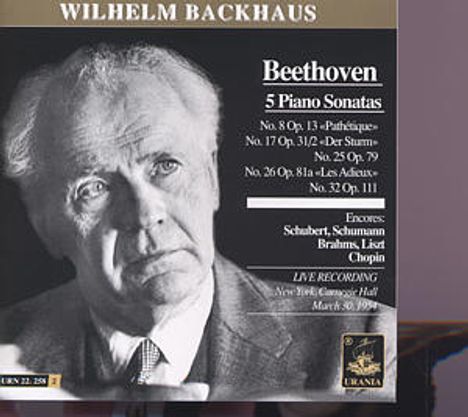 Ludwig van Beethoven (1770-1827): Klaviersonaten Nr.8,17,25,26,32, 2 CDs
