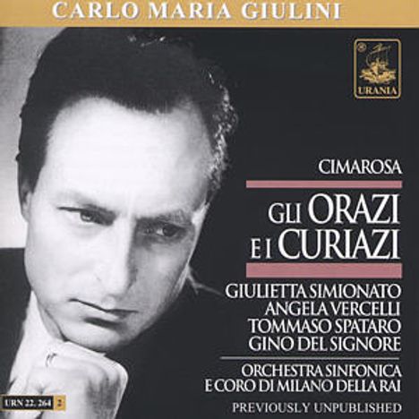 Domenico Cimarosa (1749-1801): Gli Orazi e i Curiazi, 2 CDs