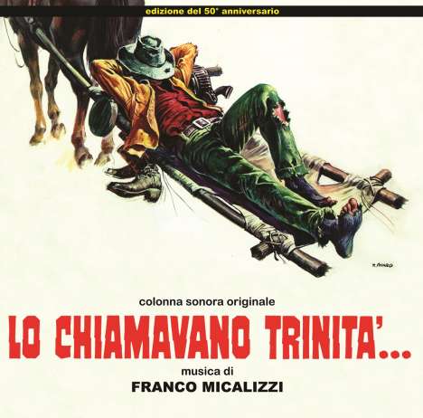 Franco Micalizzi: Filmmusik: Lo Chiamavano Trinita (remastered) (Limited 50th Anniversary Edition) (Blue &amp; White Vinyl), LP