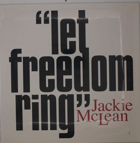 Jackie McLean (1931-2006): Let Freedom Ring, LP
