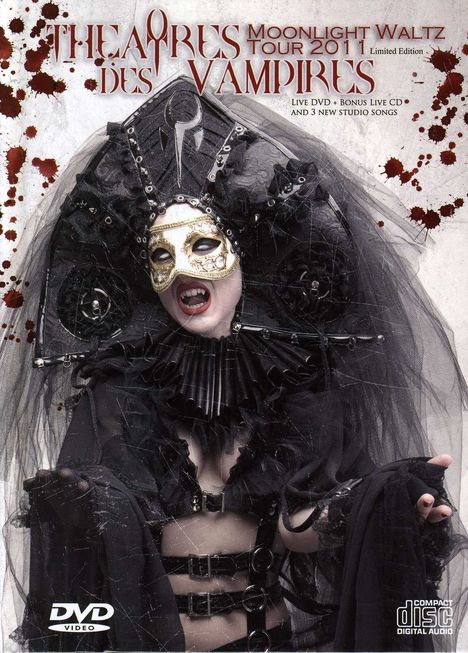 Theatres Des Vampires: Moonlight Waltz Tour 2011: Limited Edition (DVD + CD), 1 CD und 1 DVD