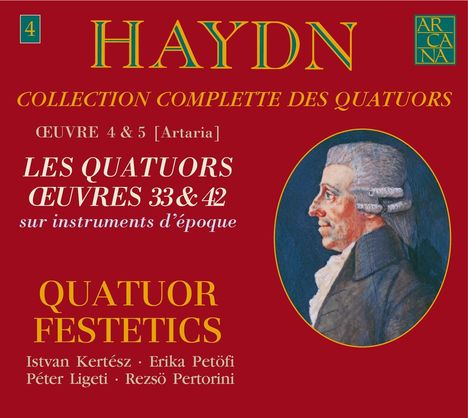 Joseph Haydn (1732-1809): Streichquartette Nr.37-43 (opp.33 &amp; 42), 2 CDs