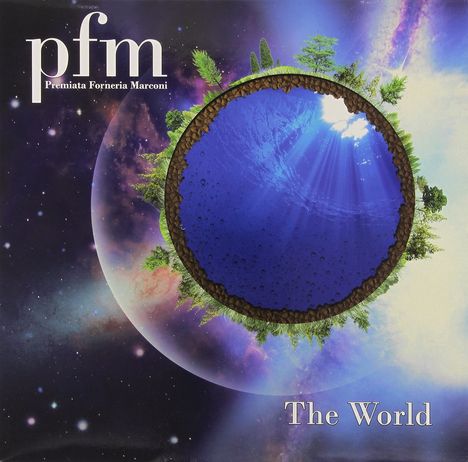 P.F.M. (Premiata Forneria Marconi): The World (LP + CD), 1 LP und 1 CD