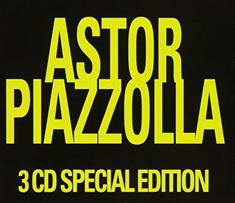 Astor Piazzolla (1921-1992): Tango Argentino (Special-Edition), 3 CDs