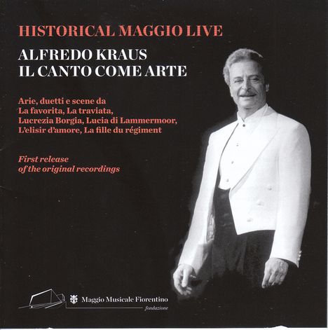 Alfredo Kraus - Il Canto Come Arte, 2 CDs