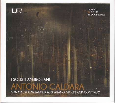 Antonio Caldara (1671-1736): Sonaten für Violine &amp; Bc Nr.1-6, CD
