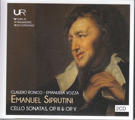 Emauel Siprutini (1730-1790): Cellosonaten op.3 Nr.1-6 &amp; op.4 Nr.1-6, 2 CDs