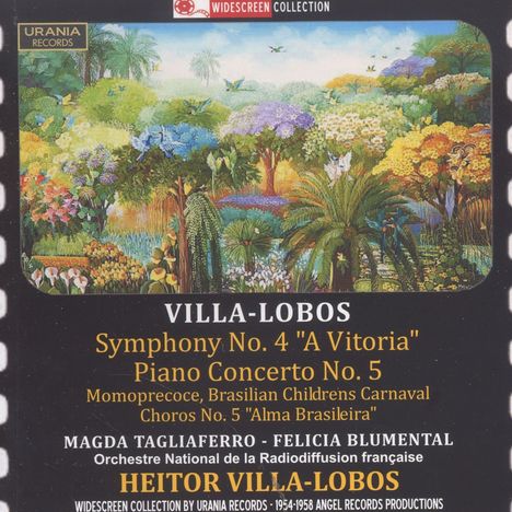 Heitor Villa-Lobos (1887-1959): Symphonie Nr.4, CD