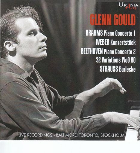 Glenn Gould - Live Recordings Baltimore, Toronto, Stockholm, 2 CDs