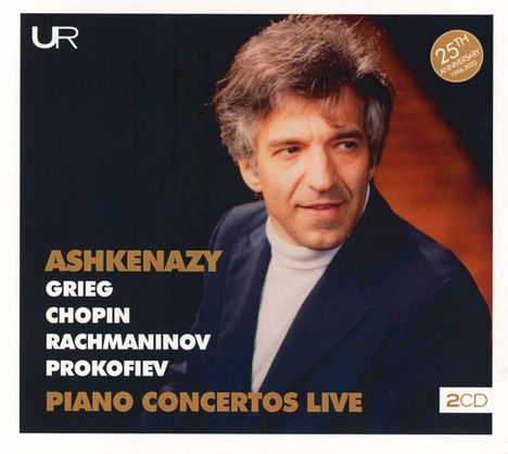 Vladimir Ashkenazy - Piano Concertos live, 2 CDs