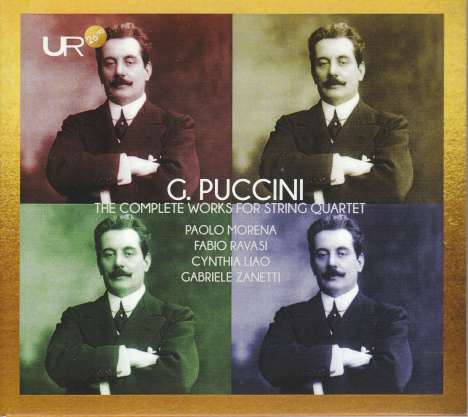 Giacomo Puccini (1858-1924): Sämtliche Werke für Streichquartett, CD