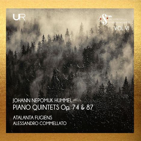 "Johann Nepomuk Hummel Piano Quintets Op. 74 & 87, Atalanta Fugiens, Alessandro Commellato." Ein nebliger Wald.