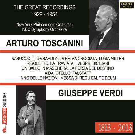 Arturo Toscanini - The Great Recordings 1929-1954, 3 CDs
