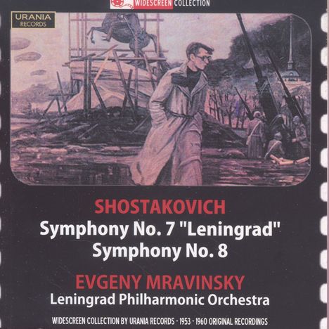 Dmitri Schostakowitsch (1906-1975): Symphonien Nr.7 & 8, CD