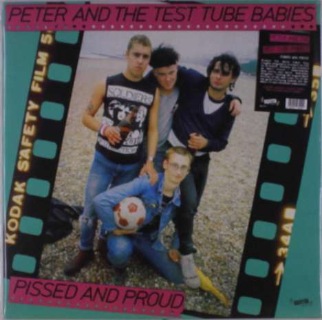 Peter And The Test Tube Babies: Pissed And Proud (Reissue) (Limited Edition) (Blue Vinyl), LP