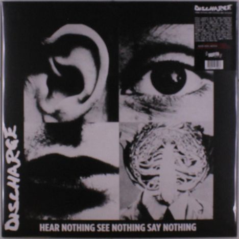 Discharge: Hear Nothing See Nothing Say Nothing (40th Anniversary) (Reissue) (Limited Edition) (White Vinyl), LP