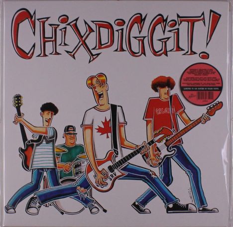 Chixdiggit!: Chixdiggit! (Reissue) (Limited Edition) (Red Vinyl), LP