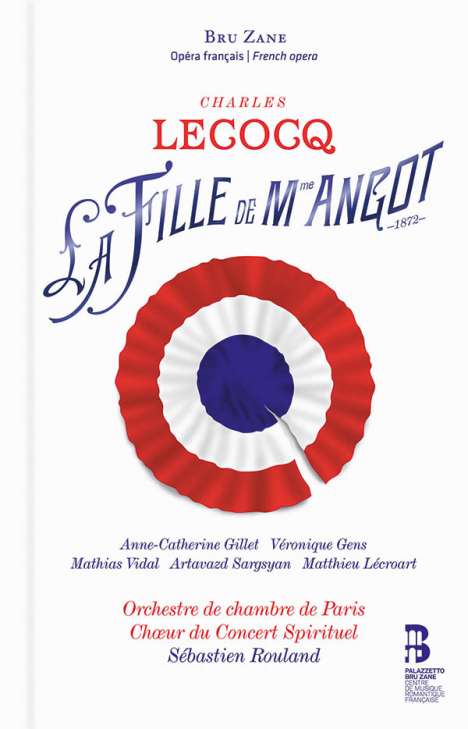 Charles Lecocq (1832-1918): La Fille de Madame Angot (Deluxe-Ausgabe im Buch), 2 CDs