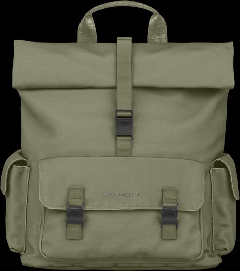 Moleskine Rolltop Rucksack Grün The Legendary, Diverse
