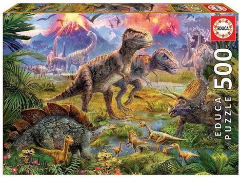 Mgl: Educa - Dinosaurier-Treffen - Puzzle, Diverse