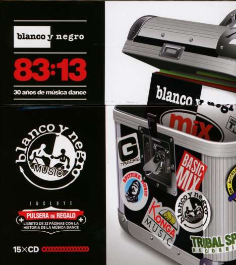 30 Years Of Dance Music Blanco Y Negro, 15 CDs
