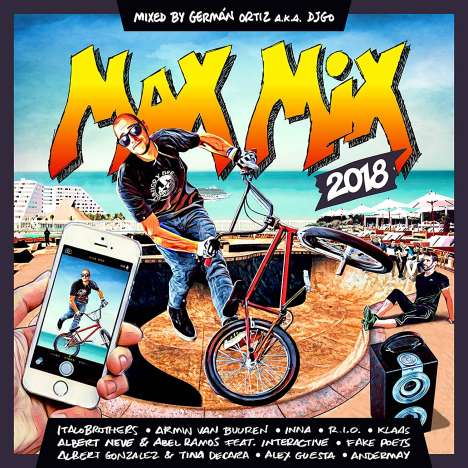 Max Mix 2018, 2 CDs