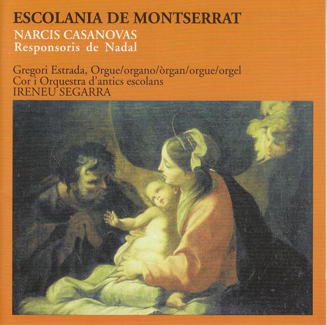 Narciso Casanovas (1747-1799): Weihnachts-Responsorien, CD