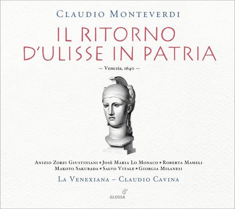 Claudio Monteverdi (1567-1643): Il ritorno d'Ulisse in patria, 3 CDs
