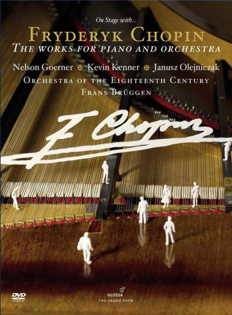 Frederic Chopin (1810-1849): On Stage with Chopin - Die Werke für Klavier &amp; Orchester, 2 DVDs