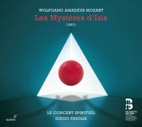 Wolfgang Amadeus Mozart (1756-1791): Les Mysteres d'Isis (Paris, 1801), 2 CDs