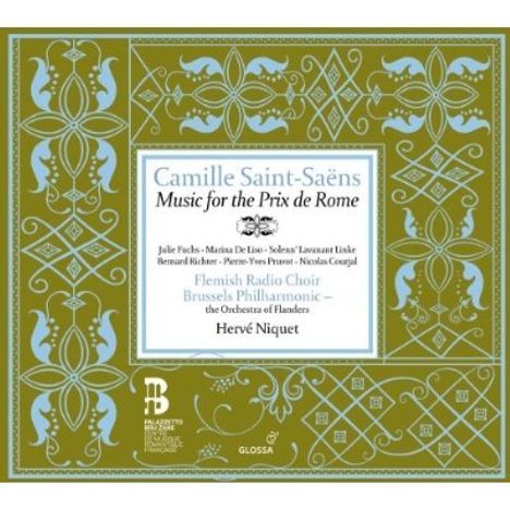 Camille Saint-Saens (1835-1921): Geistliche Werke "Music for the Prix de Rome" (Deluxe-Ausgabe im Buch / französische Version), 2 CDs