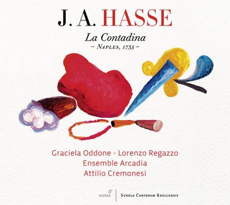 Johann Adolph Hasse (1699-1783): La Contadina, CD
