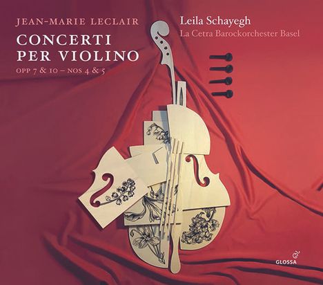 Jean Marie Leclair (1697-1764): Violinkonzerte op.7 Nr.4 &amp; 5;op.10 Nr.4 &amp; 5, CD