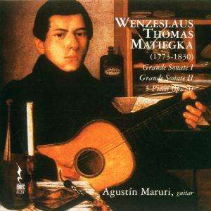 Wenzeslaus Matiegka (1773-1830): Grandes Sonates Nr.1 &amp; 2 für Gitarre, CD