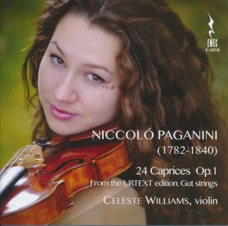 Niccolo Paganini (1782-1840): Capricen op.1 Nr.1-24 für Violine solo, 2 CDs