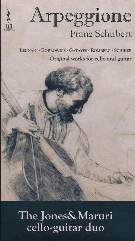 The Jones &amp; Maruri Cello-Guitar Duo, CD