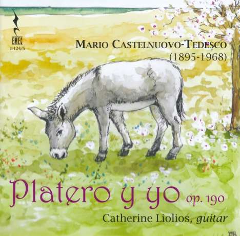 Mario Castelnuovo-Tedesco (1895-1968): Platero Y Yo op.190 (Platero und ich), 2 CDs